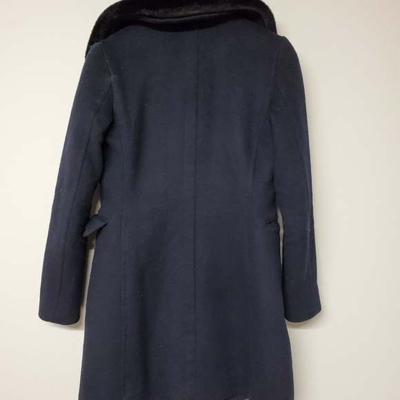 Club Monaco Navy Josette Wool Peacoat XS - Picture 4 of 12